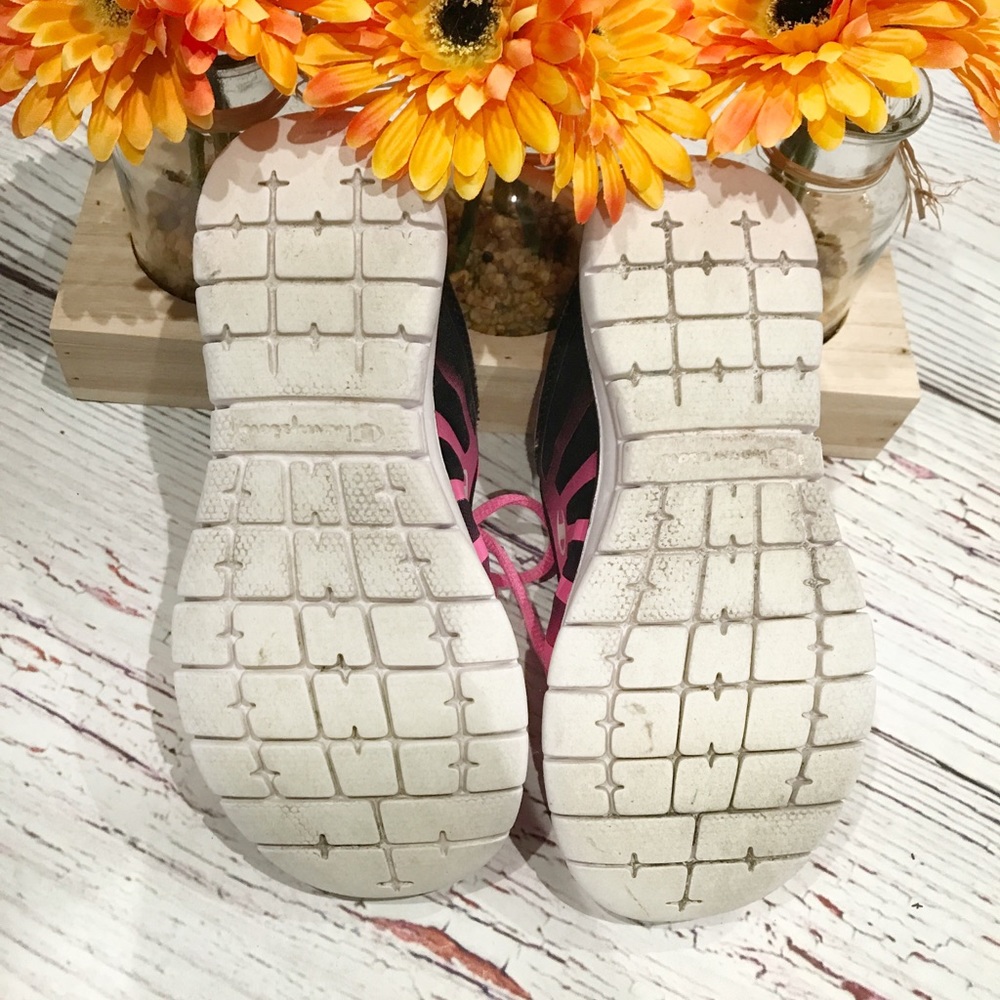 Girls pink/black Champion sneakers - Picture 8 of 8